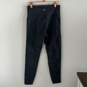 JoyLab Dark Heathered Gray Active Pants Athleisure Tights Workout Small